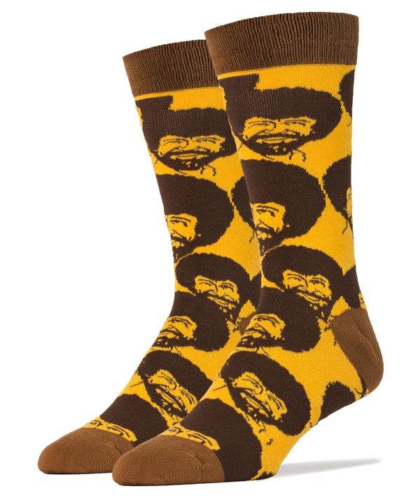 Tools & Accessories Bob Ross Flash Mob - Men's Cotton Crew F - Tools & Accessories | MENLL